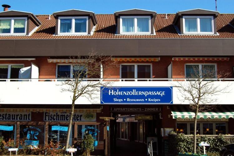 Hohenzollernpassage Wohnung Seemoewe Büsum Exterior foto